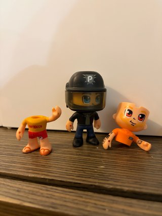 Figura Pinypon Action "Polícia" + Peças Soltas