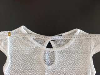 Camiseta blanca calada