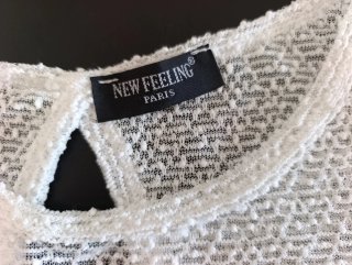Camiseta blanca calada