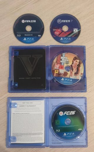 PS4 Fat + 3 Juegos
