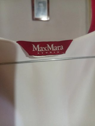 Max Mara vestito estivo in seta pois