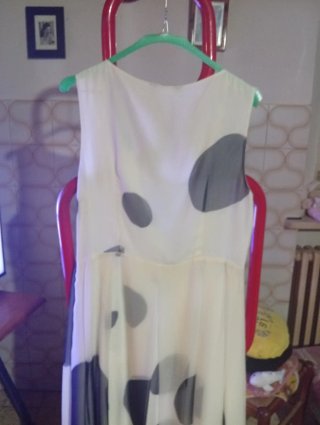 Max Mara vestito estivo in seta pois