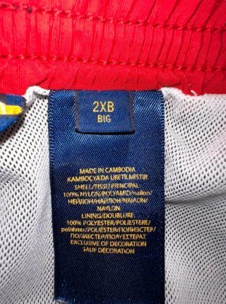 Bañador Polo Ralph Lauren 2XB (BIG) Negro y Rojo