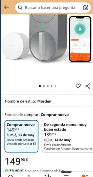 Cerradura Inteligente Lockin G30