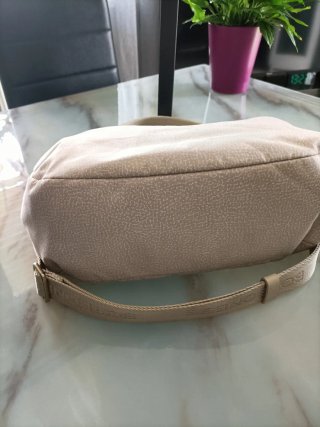 Borsa Borbonese Beige Oro