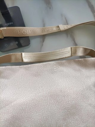 Borsa Borbonese Beige Oro