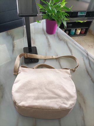 Borsa Borbonese Beige Oro