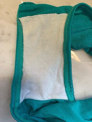 Costume intero verde