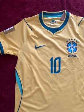 Camiseta Brasil Neymar Jr 10 Talla L Nueva