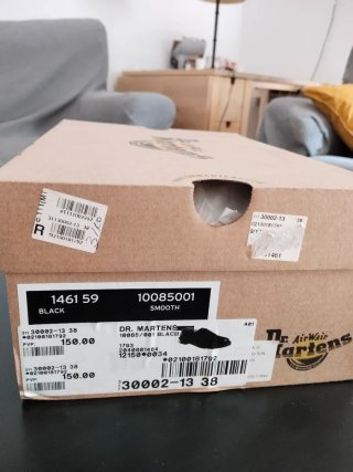 Dr. Martens 1461 Zapatos Negros
