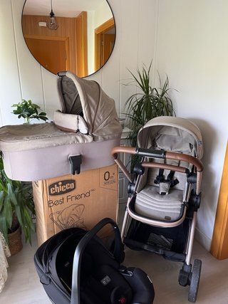 Carrito Trío Best Friend con 3 piezas Chicco