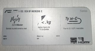 Asus Intel Celeron N3050 4GB RAM SSD Tipo C