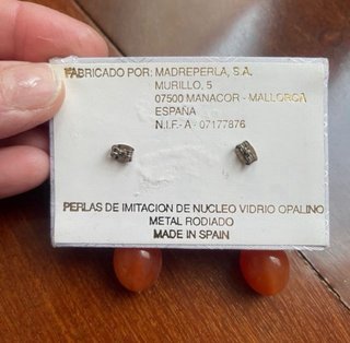 Parka Talla S + Pendientes Madreperla