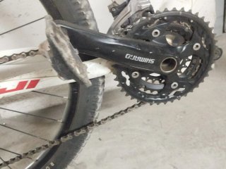 Bicicleta Montaña Aluminio ligero Fuji Blanca