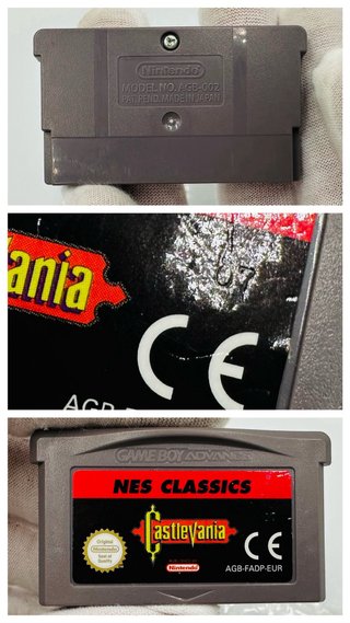 Castlevania Nes Classics GBA Pal ESP / EUR