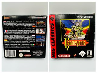 Castlevania Nes Classics GBA Pal ESP / EUR