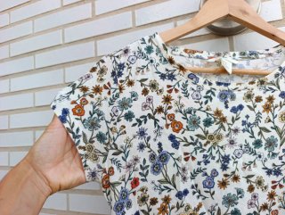 Camiseta estampado floral