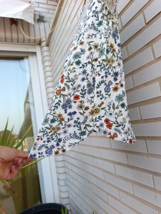 Camiseta estampado floral