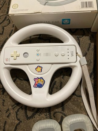 Volante Wii Mario Kart + Accesorios