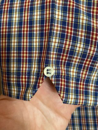 Camisa granate cuadros hombre Ben Sherman