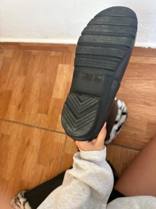 Botas de agua Hunter negras con forro