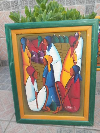 Cuadro con marco 37,5x47,5 cm Nº 1