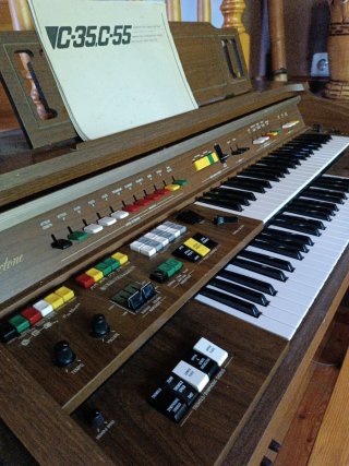 Órgano Yamaha C35C-55