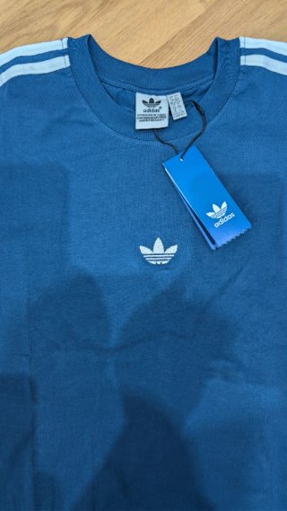 Camiseta Adidas Talla XL Azul con Etiquetas