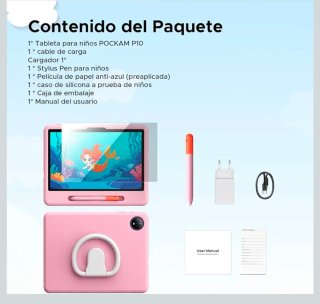 Tablet per bambini Rosa 10.1'