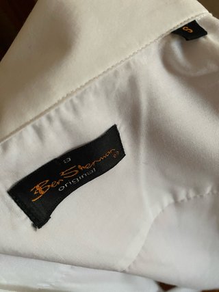 Camisa blanca hombre Ben Sherman