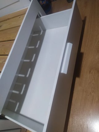 Diván blanco con 2 camas