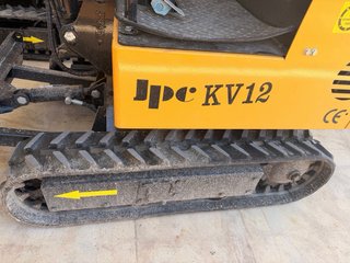Miniexcavadora JPC KV12 giratoria