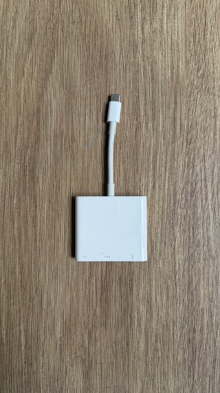 Adaptador USB-C a AV Digital Apple.