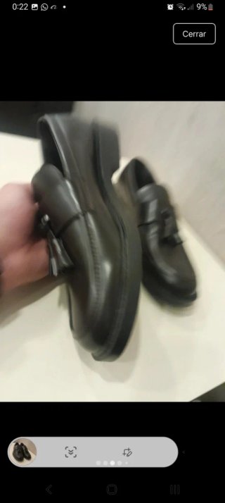 Mocasines de hombre marron con flecos