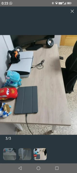 Mesa escritorio madera aglomerada
