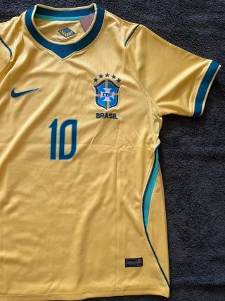 Camiseta Brasil Neymar Jr 10 Talla L