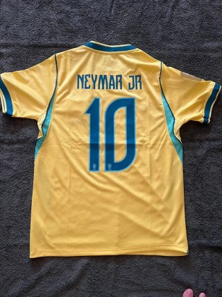 Camiseta Brasil Neymar Jr 10 Talla L