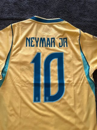 Camiseta Brasil Neymar Jr 10 Talla L