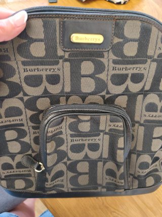 Mochila Burberrys Vintage Logo Monogram