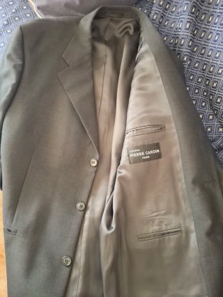 Traje de caballero 3 piezas negro