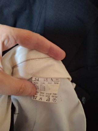 Traje de caballero 3 piezas negro
