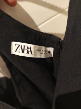 Vestido Zara Cut Out Negro Talla XS