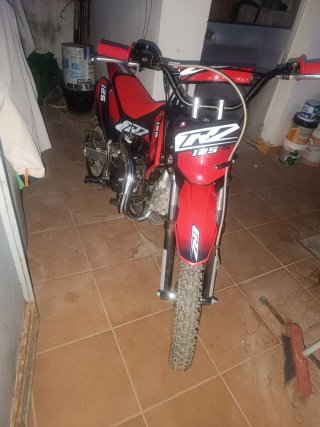 Moto de cross 125cc 07/2026