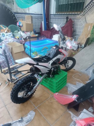 Moto de cross 125cc 07/2026