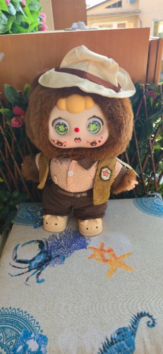 Peluche grande orsetto avventura
