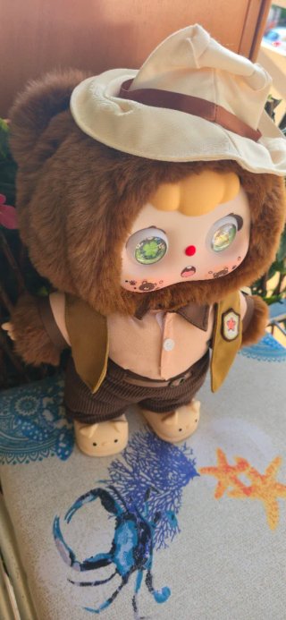 Peluche grande orsetto avventura