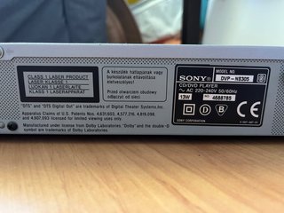 Reproductor DVD Sony DVP-NS300