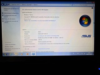 Ordenador portatil notebook Asus Eee PC