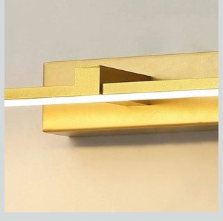Aplique Pared LED Dorado Minimalista
