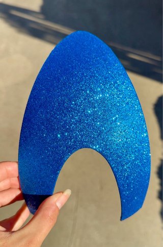 Tassello Glitter Blu Kep Italia